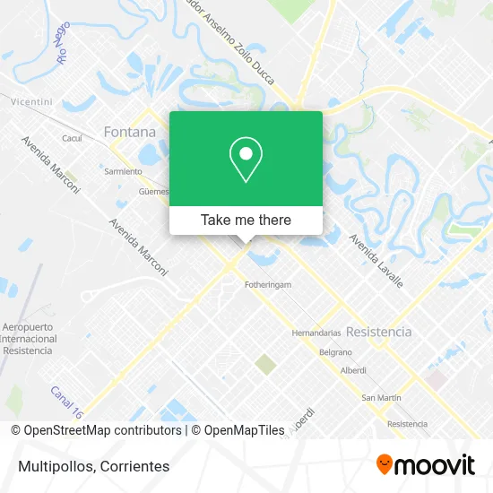 Multipollos map