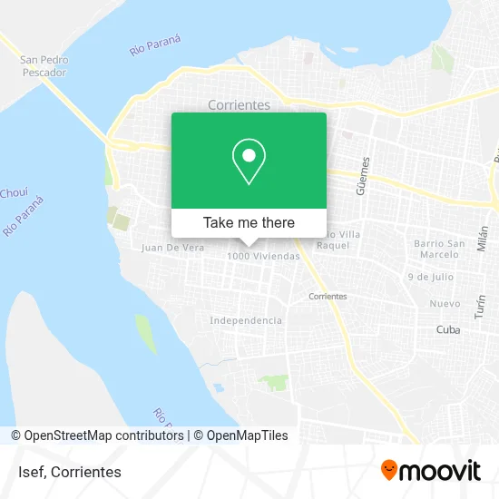 Isef map