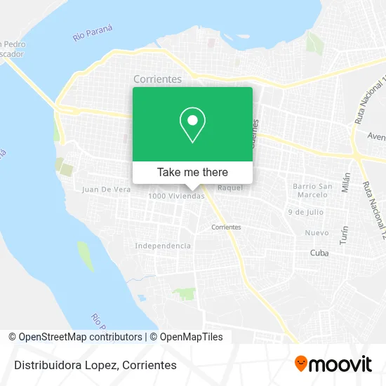 Distribuidora Lopez map