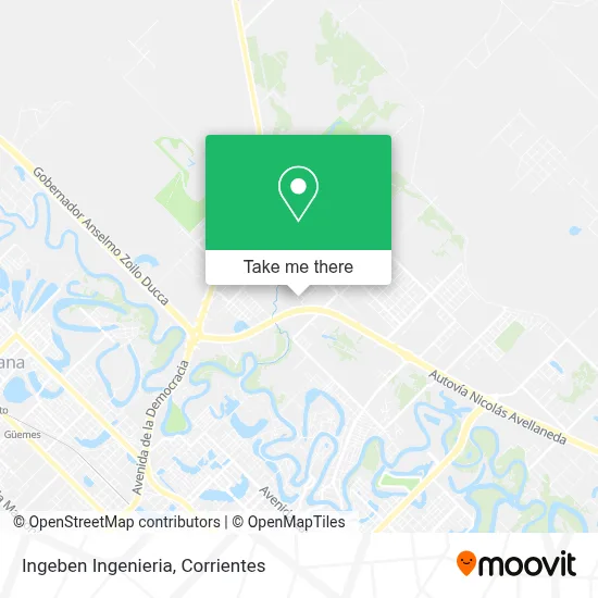 Ingeben Ingenieria map