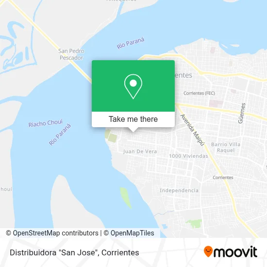 Distribuidora "San Jose" map
