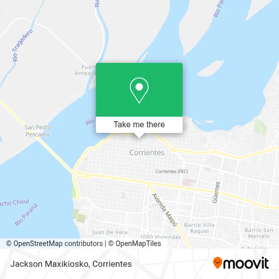 Jackson Maxikiosko map