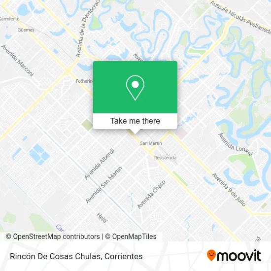 Rincón De Cosas Chulas map