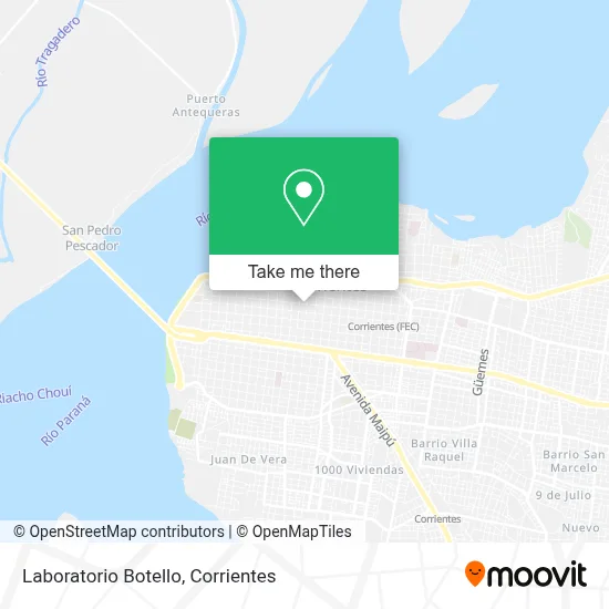 Laboratorio Botello map