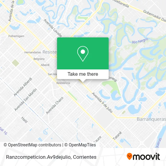 Ranzcompeticion.Av9dejulio map