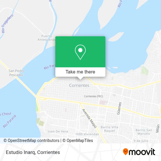 Estudio Inarq map