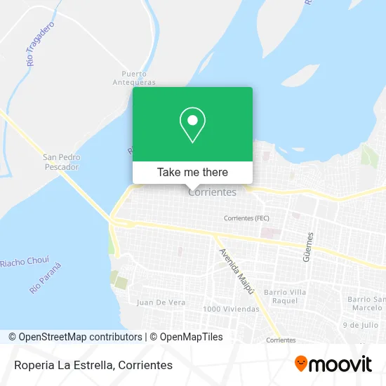 Roperia La Estrella map