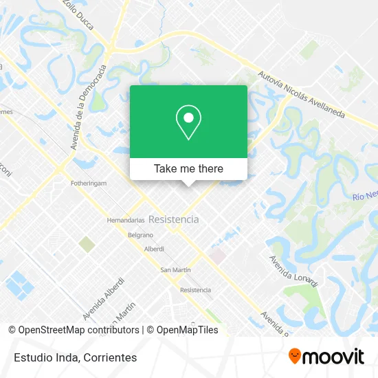 Estudio Inda map
