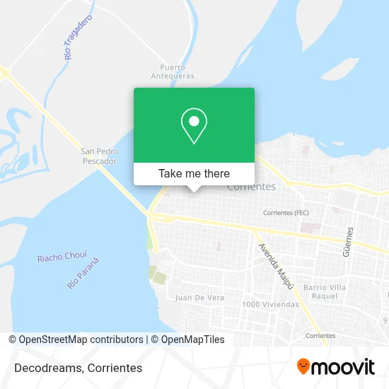 Decodreams map