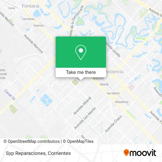 Syp Reparaciones map
