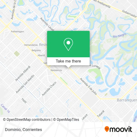 Dominio map