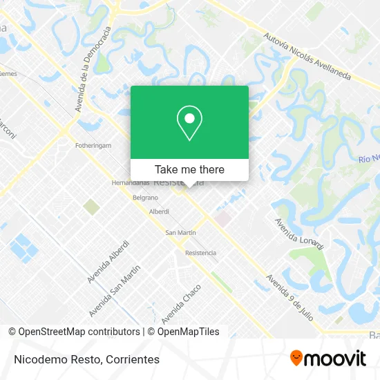 Nicodemo Resto map