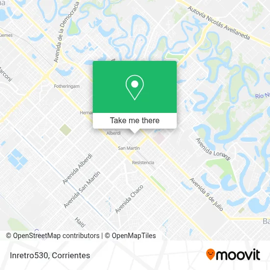 Inretro530 map