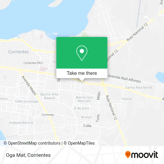 Oga Mat map