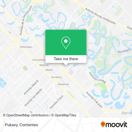 Pukavy map
