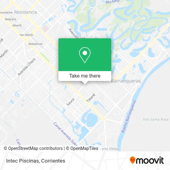 Intec Piscinas map