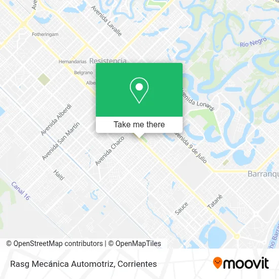 Rasg Mecánica Automotriz map