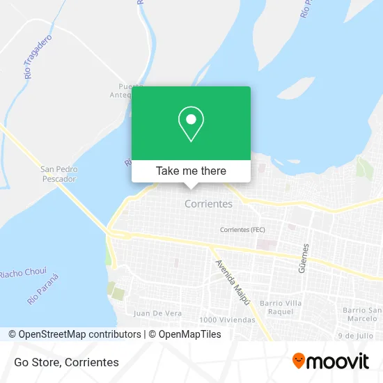 Go Store map