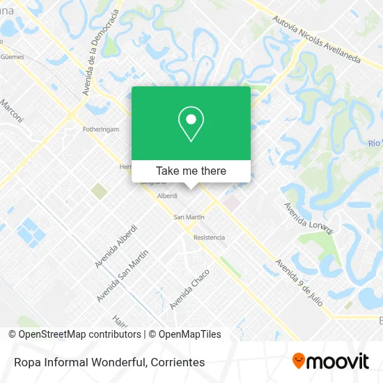Ropa Informal Wonderful map