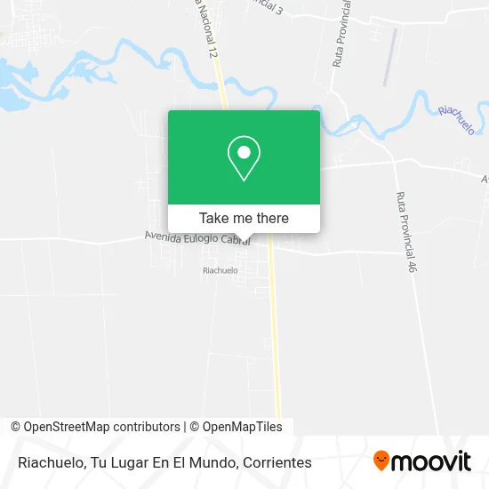 Riachuelo, Tu Lugar En El Mundo map