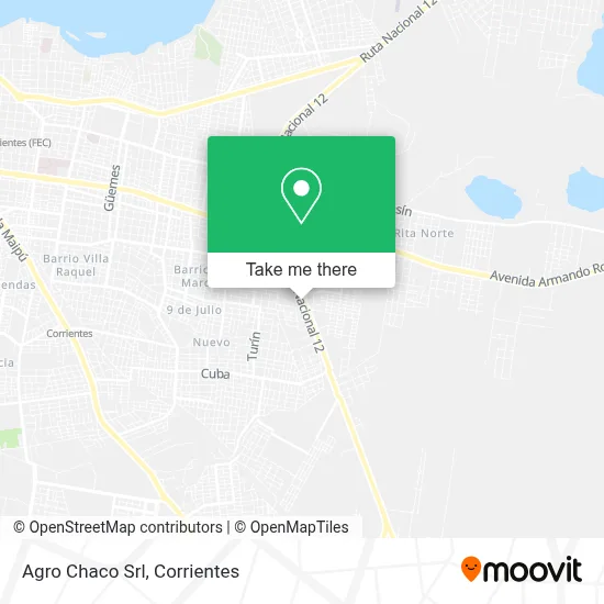 Agro Chaco Srl map