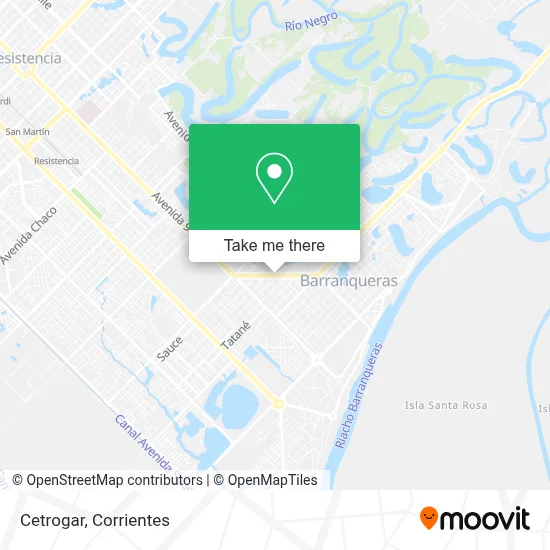 Cetrogar map