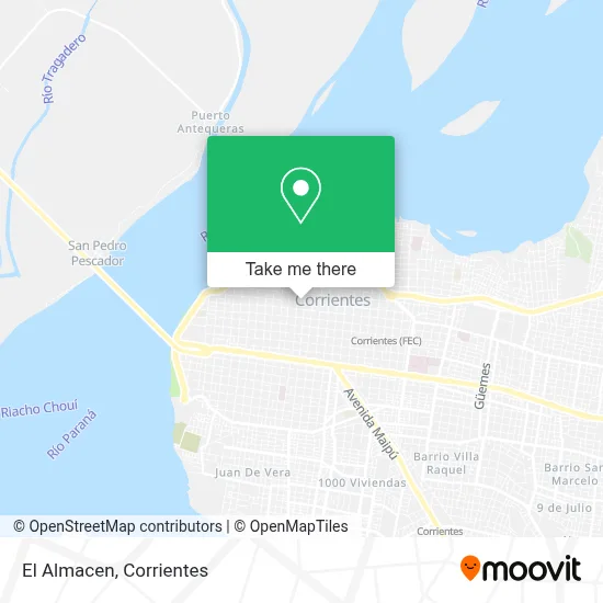 El Almacen map