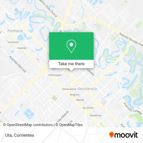Uta map