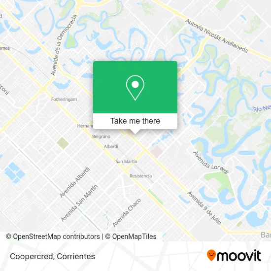 Coopercred map