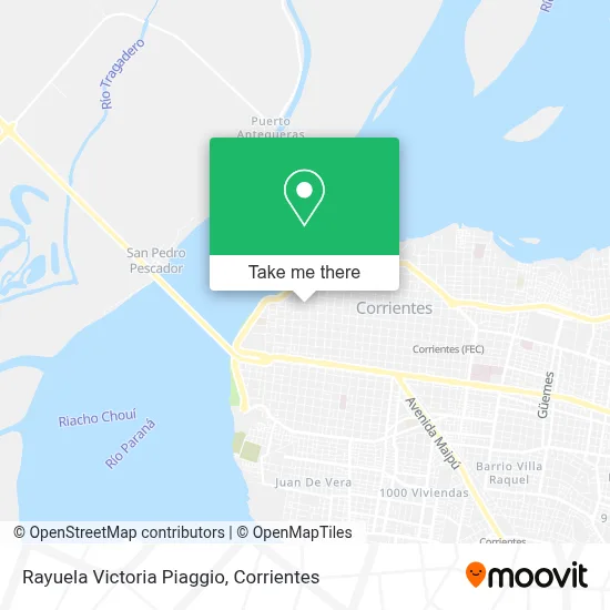 Rayuela Victoria Piaggio map