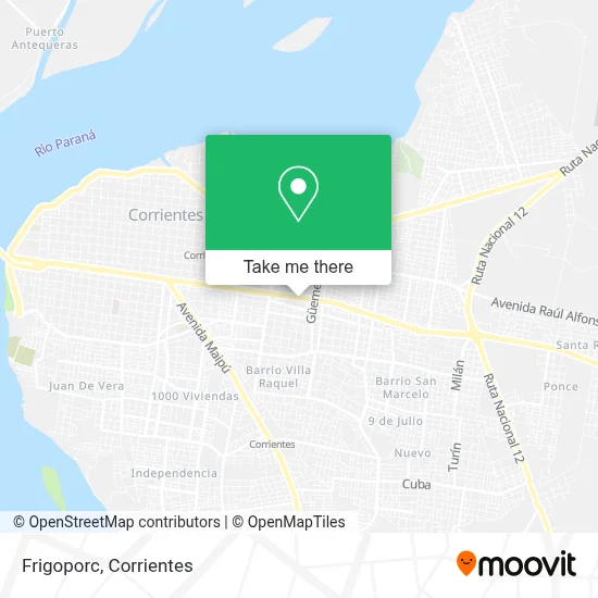 Frigoporc map
