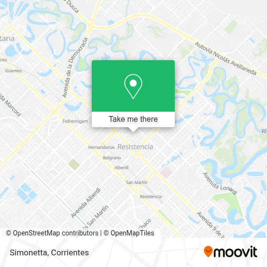 Simonetta map