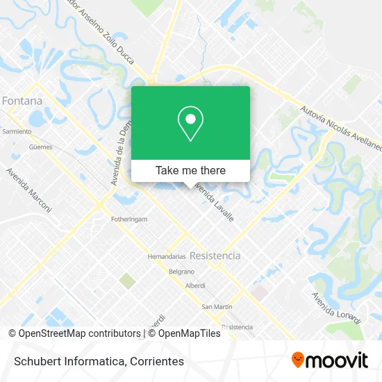 Schubert Informatica map
