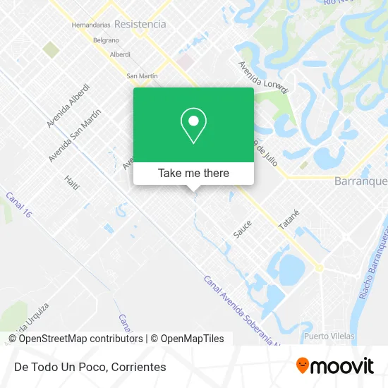 De Todo Un Poco map