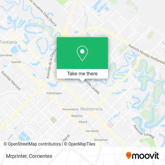 Mrprinter map