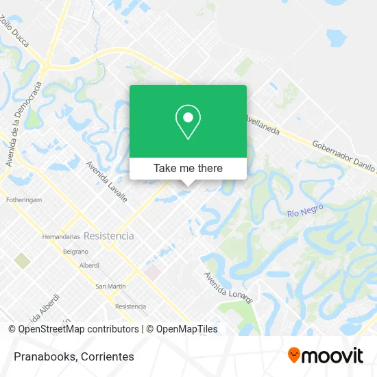 Pranabooks map
