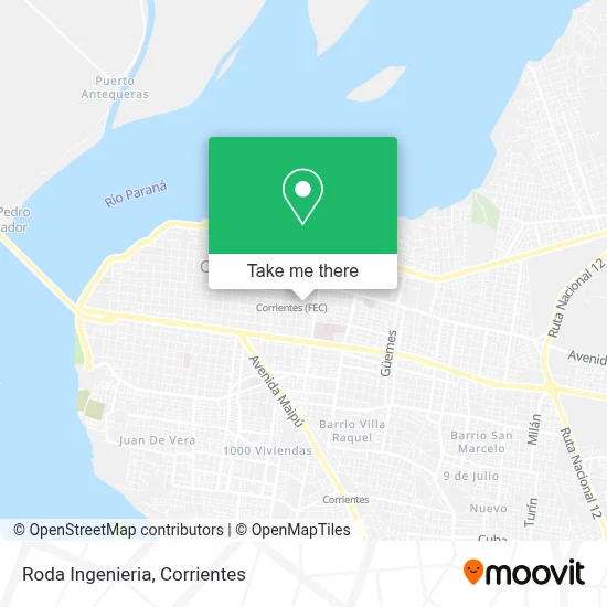 Roda Ingenieria map