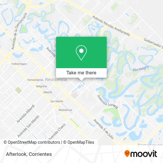 Afterlook map