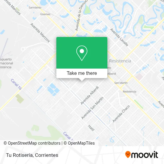 Tu Rotisería map