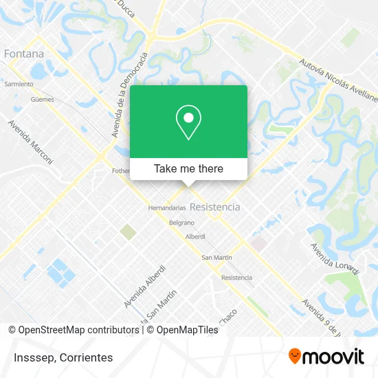 Insssep map