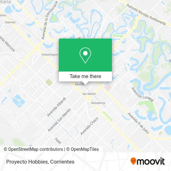 Proyecto Hobbies map