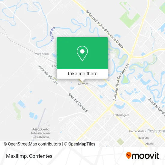 Maxilimp map