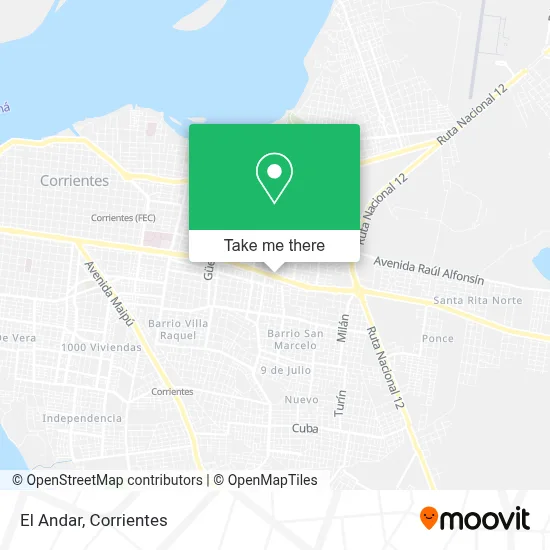 El Andar map