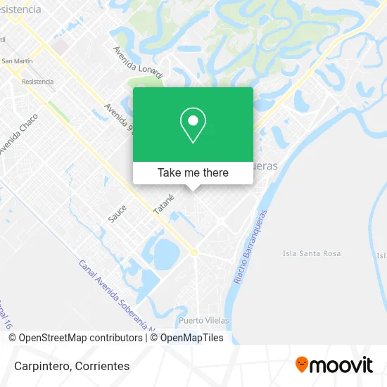 Carpintero map