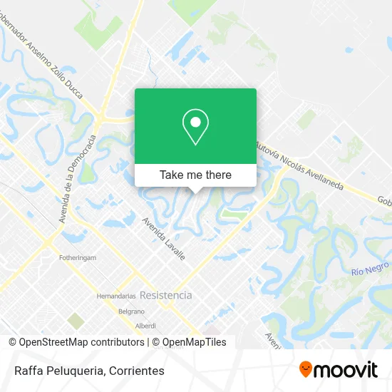 Raffa Peluqueria map