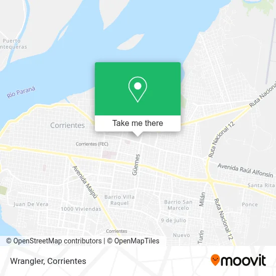 Wrangler map