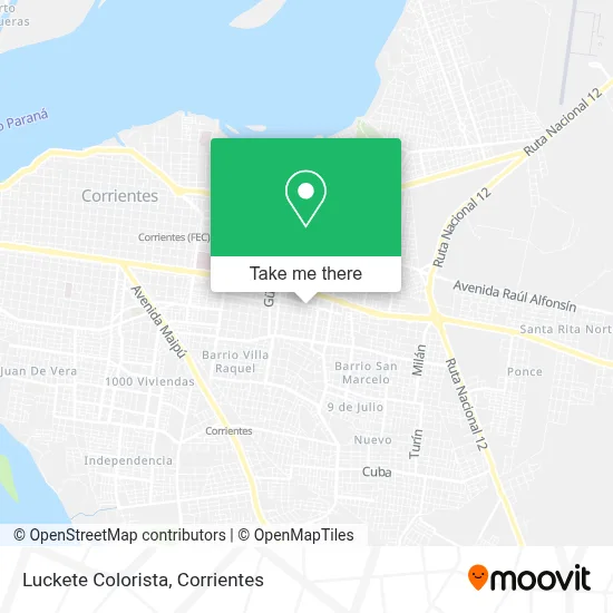 Luckete Colorista map