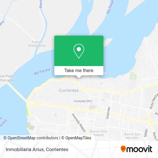 Inmobiliaria Arius map