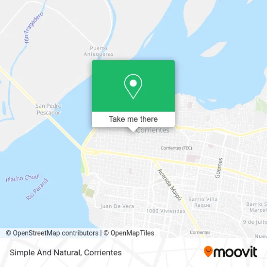 Simple And Natural map