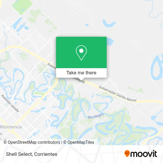 Shell Select map